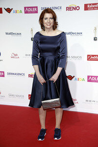 Goldene Bild der Frau 2017 in Hamburg