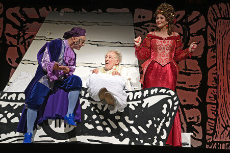 Theaterprobe 'Der eingebildet Kranke' in Berlin