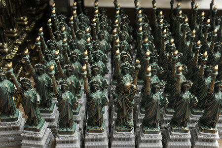 Pressetermin  zu den Bauarbeiten am Statue of Liberty Museum in New York