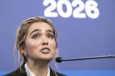 Pressekonferenz 'Good Luck, Have Fun, Don't Die', Berlinale 2026