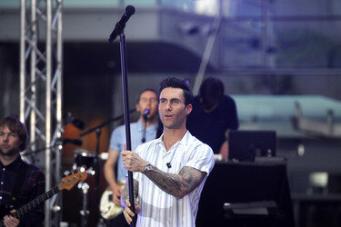 Maroon 5 in der NBC-Show 'Today', New York