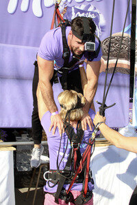 Milka Charity House-Running-Event in Hamburg