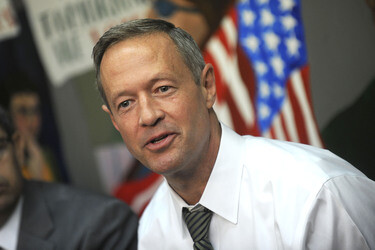 Martin O'Malley holds immigration roundtable at the New York Immigration Action Fund