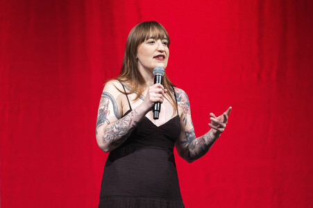 Heidi Reichinnek in Bautzen