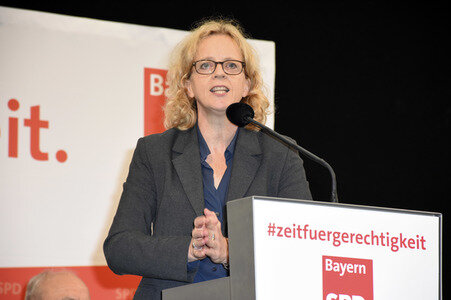 Wahlkampfveranstaltung der SPD in Grasbrunn