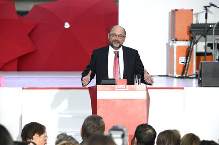 Wahlkampfveranstaltung mit Martin Schulz in Köln