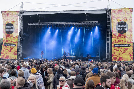 Konzert von Slayer in Reykjavik