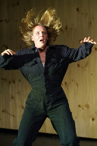 Theaterprobe 'Die stillen Trabanten' in Berlin