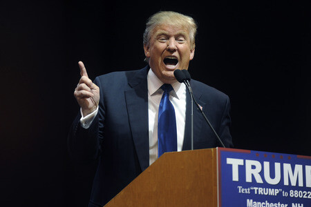 Wahlkampfrede von Donald Trump in Manchester