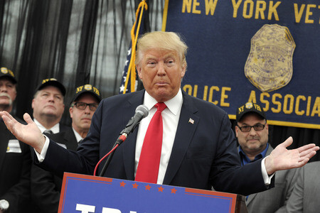 Rede von Donald Trump in New York