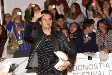 Orlando Bloom, San Sebastian Film Festival 2014