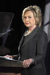 Hillary Clinton spricht in New York