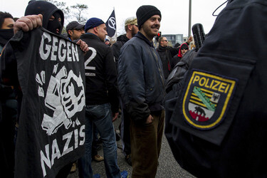 Demonstration 'Hooligans gegen Salafisten', Hannover