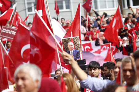 Erdogan-Demo in Köln