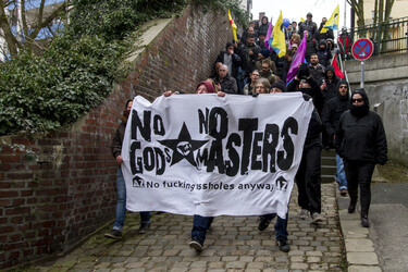 Demo gegen Rassismus, Salafisten und Pegida, Wuppertal