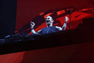 Konzert von David Guetta in Hamburg