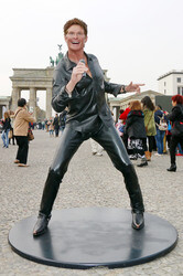 Launch der Wachsfigur von David Hasselhoff, Berlin