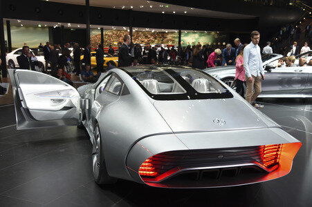 Zweiter Pressetag auf der IAA 2015 in Frankfurt