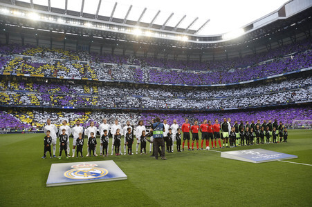 Champions League Match Real Madrid vs Manchester City in Madrid