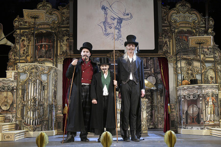 Theaterprobe 'Sauerkohl und Missetaten' in Berlin