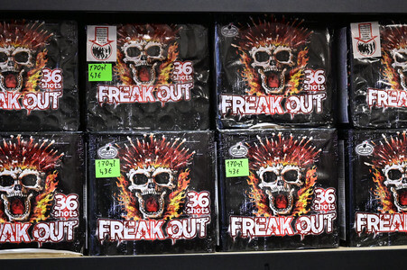 Symbolfoto Feuerwerk aus Polen