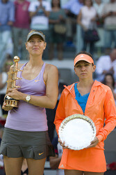 Tennis Mutua Madrid Open Match Simona Halep vs. Maria Sharapova, Madrid