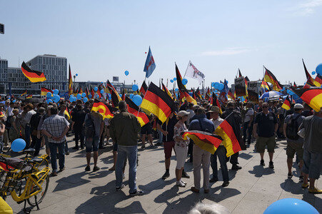 AfD Demo 'Zukunft Deutschland' in Berlin