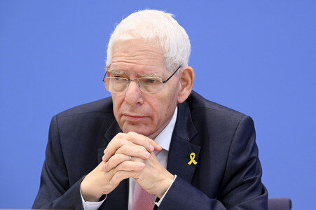 Bundespressekonferenz 'Antisemitismus in Deutschland - Auswirkungen des 7. Oktober 2023' in Berlin