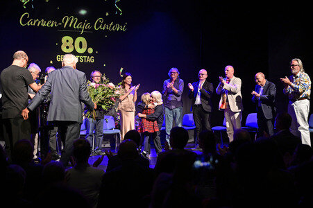 Gala zum 80. Geburtstag von Carmen-Maja Antoni in Berlin