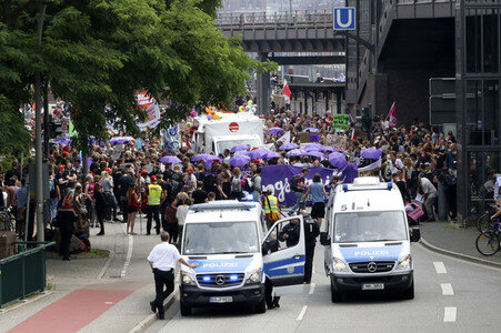 Demonstration 'Bildungsstreik - Jugend gegen G20' in Hamburg