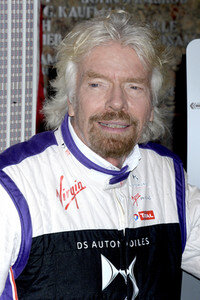 Empire State Building Lighting Ceremony mit Richard Branson in New York