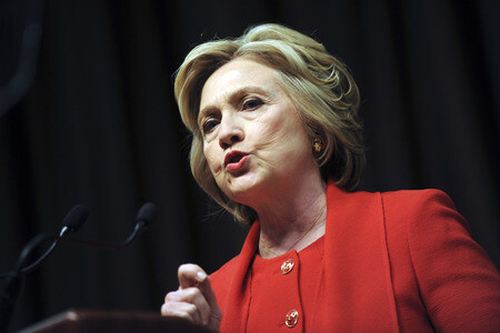 Hillary Clinton spricht auf der NAN Convention in New York