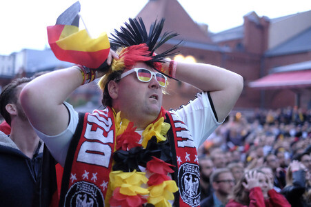 UEFA-Fußball-Europameisterschaft 2016 Spiel Deutschland gegen die Ukraine in Berlin