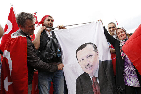 Erdogan-Demo in Köln