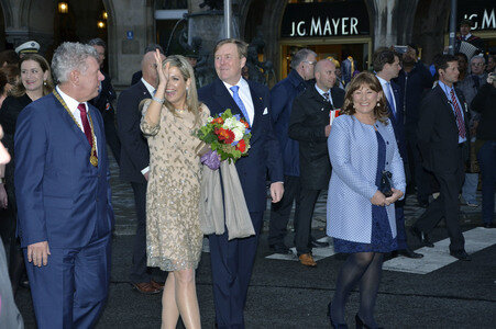 König Willem-Alexander und Königin Maxima der Niederlande in München