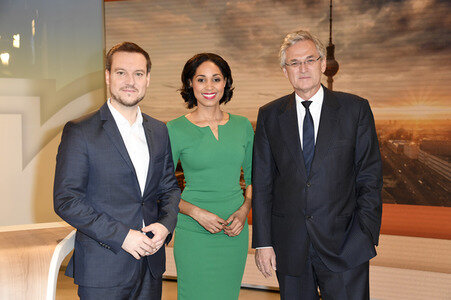 Fototermin 'ZDF-Mittagsmagazin' in Berlin