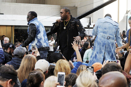 Puff Daddy and the Family in der NBC-Show 'Today' in New York