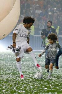 Real Madrid UEFA Champions League Siegesfeierin Madrid
