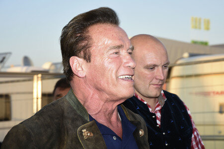Arnold Schwarzenegger auf dem Oktoberfest 2017 in München