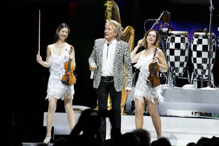 Konzert von Rod Stewart in Berlin