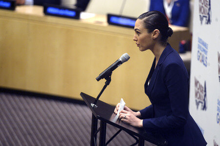 Ernennung von Wonder Woman zur UN-Botschfterin in New York