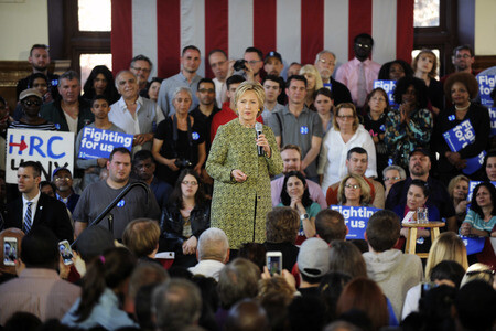 Rede von Hillary Clinton in New York