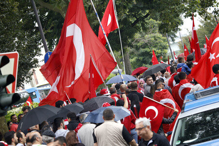 Erdogan-Demo in Köln