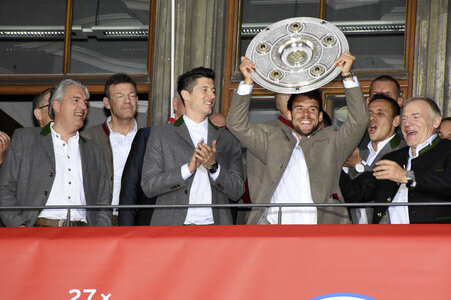 Meisterfeier 2017 des FC Bayern München