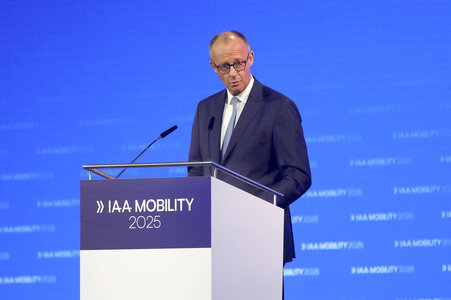 Eröffnung der Automesse IAA Mobility 2025 in München
