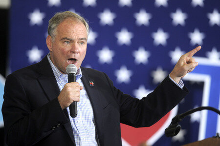 Wahlkampfveranstaltung mit Tim Kaine in Bethlehem