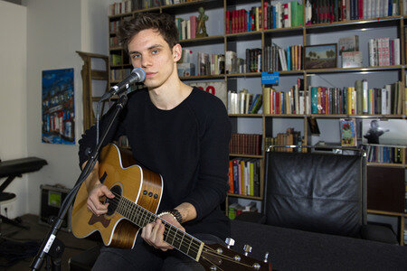 Pressetermin mit Tim Kamrad in Berlin