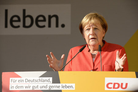 CDU-Wahlkampfversanstaltung in Bergisch Gladbach