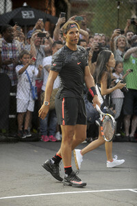 Nike Street Tennis Event in New York