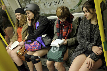 No Pants Subway Ride, Berlin
